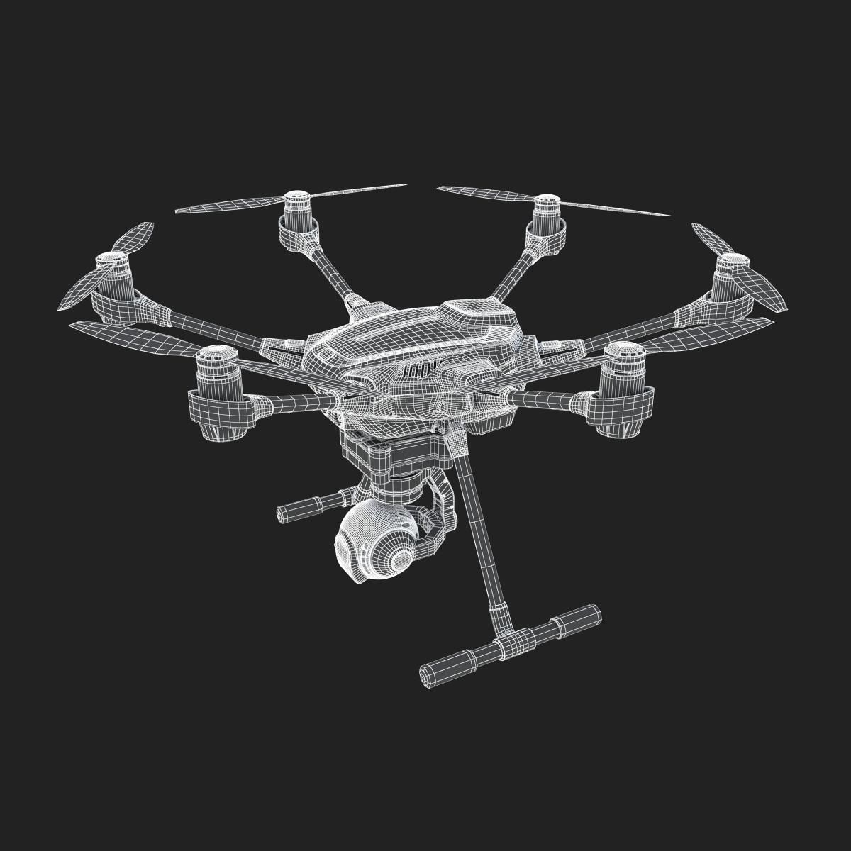 Typhoon H Drone 3D model_17