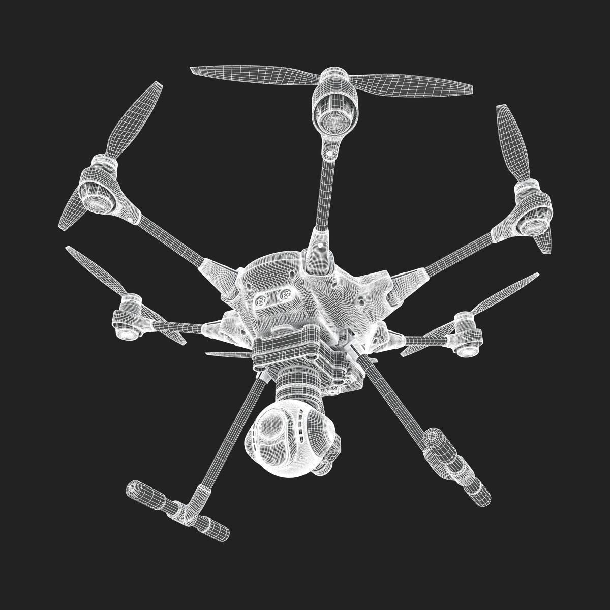 Typhoon H Drone 3D model_19