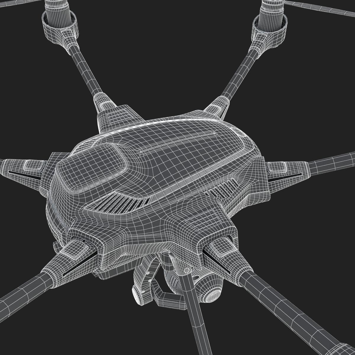 Typhoon H Drone 3D model_27