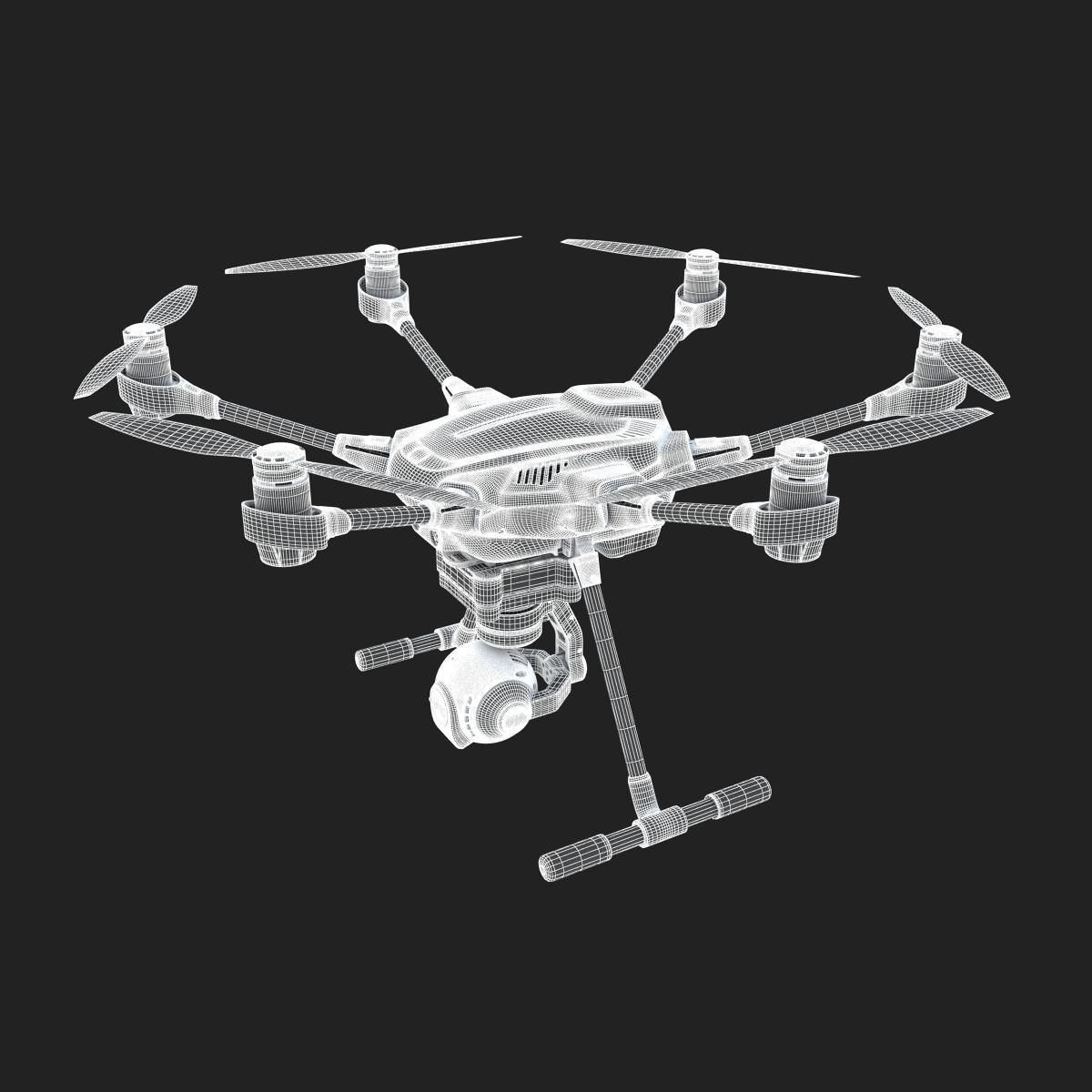 Typhoon H Drone 3D model_18
