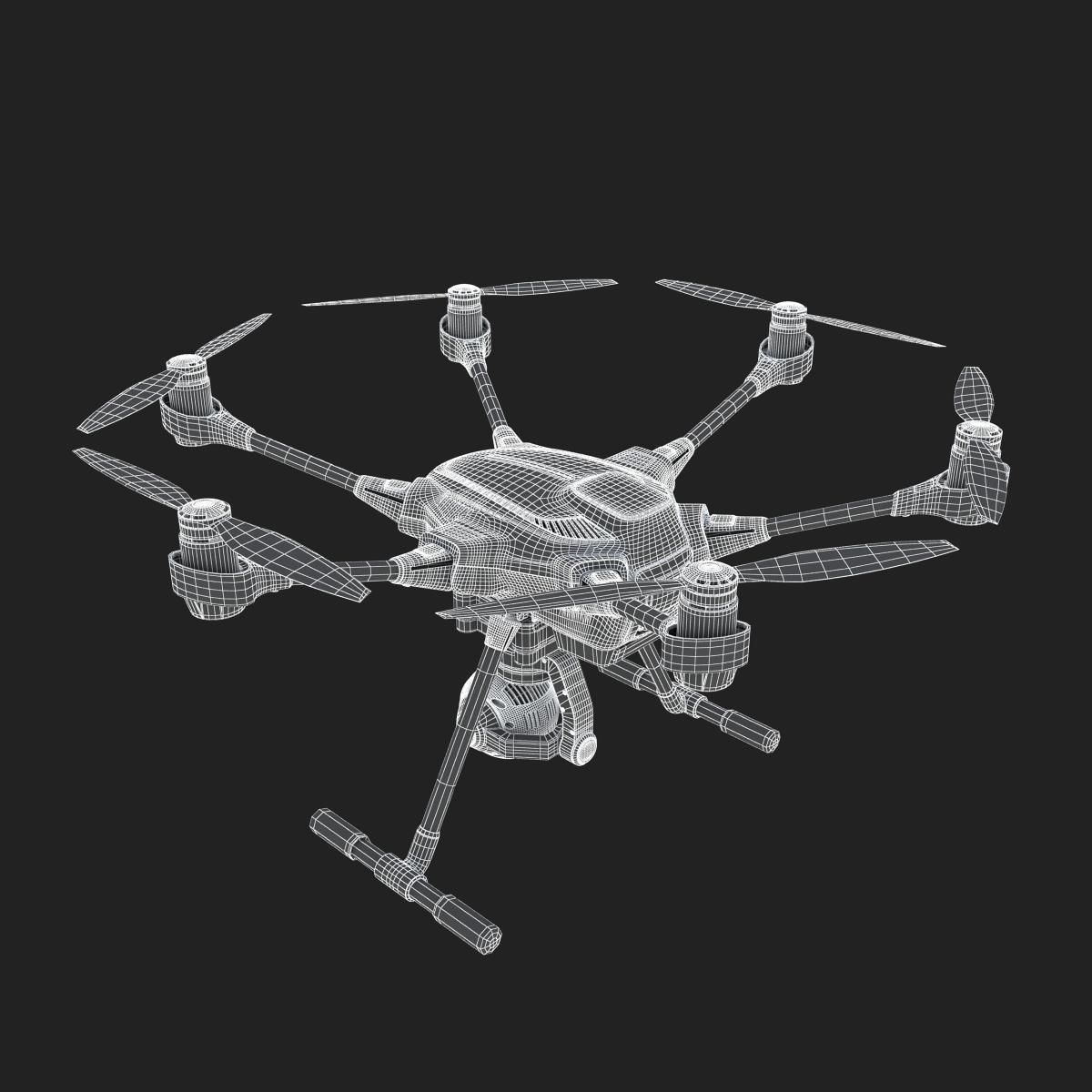 Typhoon H Drone 3D model_31