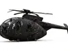 3D model Destroyed Light Attack Helicopter - Static 3D Model VR / AR ...