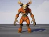 3D model Wendigo - Game ready character VR / AR / low-poly | CGTrader