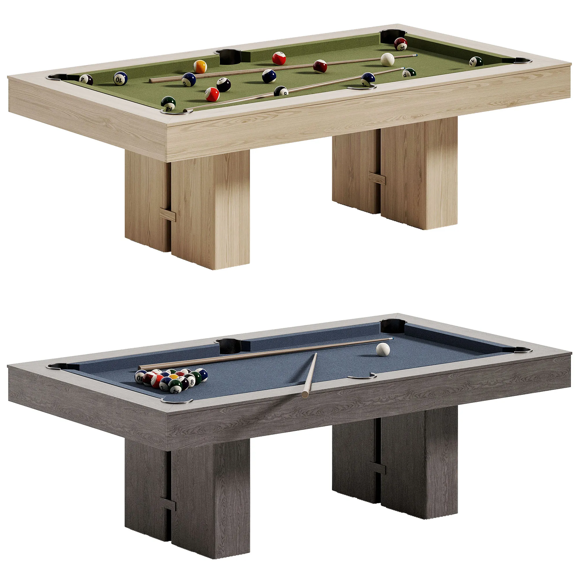 Science Chart Model 3D model Ivanhole Luxury Pool Table Custom Made VR / AR / low-poly ...
