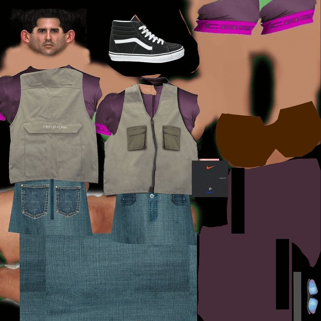 Gaming Character Low-poly 3D model_2