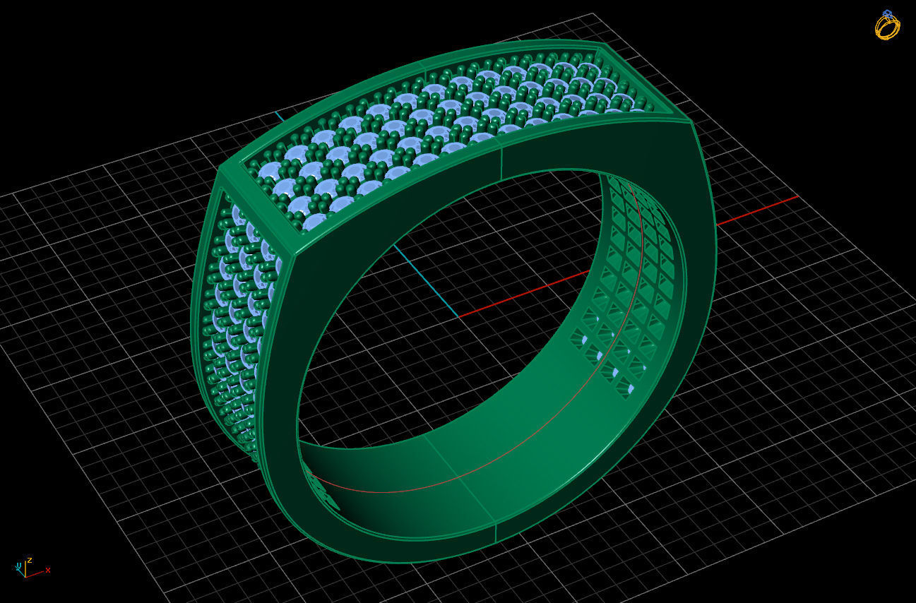 Ring 0083 3D print model_5