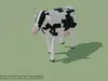 3D model Low Poly and Realistic Farm Animals Animated VR / AR / low ...