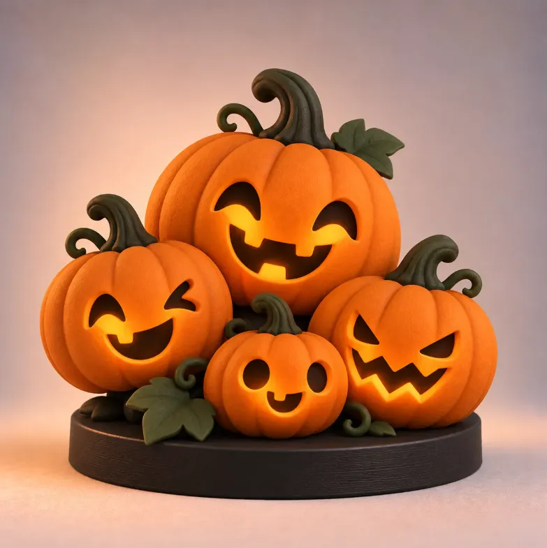 Halloween Chibi 3D print model