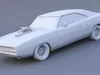1970 Dodge Charger RT Fast Furious 3D model | CGTrader