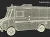 Ice Cream Truck with Star Decals and Branding 3D model | CGTrader