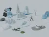 3D model Low Poly and Realistic Scenery Bundle 175 Models VR / AR / low ...