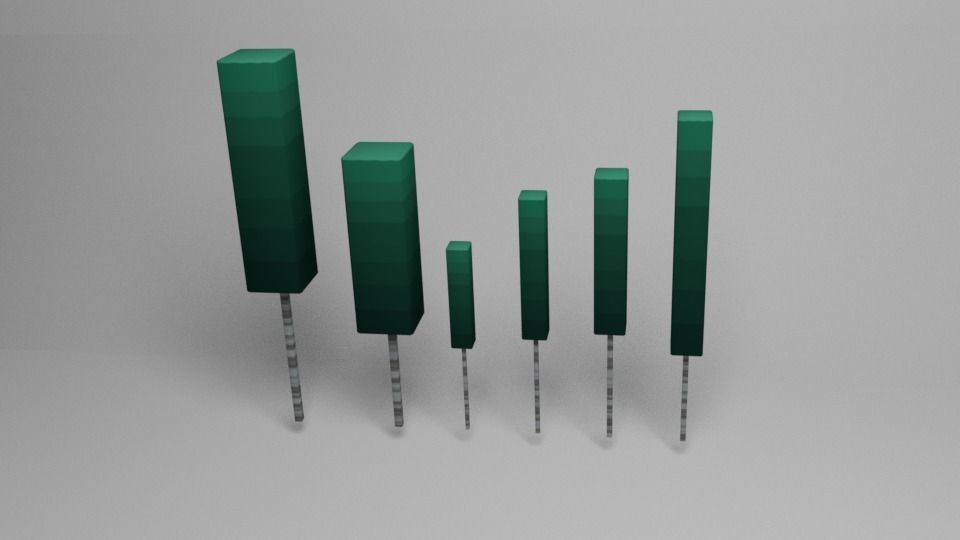 Low Poly Stylized Trees Free low-poly 3D model_0