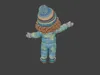 Cute Cartoon Kid in Winter Snowsuit - Stylized 3D Character 3D model ...