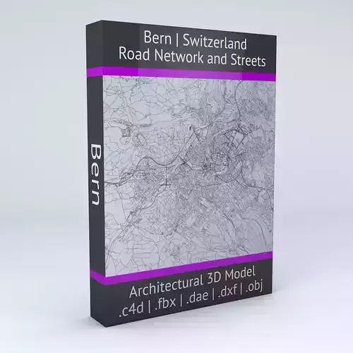 Bern Road Network and Streets