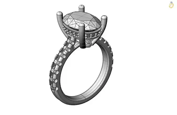 Diamonds Engagement Ring