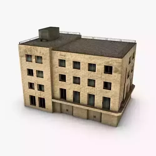 Low poly building