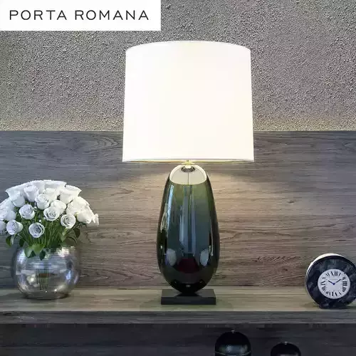 Porta Romana Coffee Bean Table Lamp 3D model