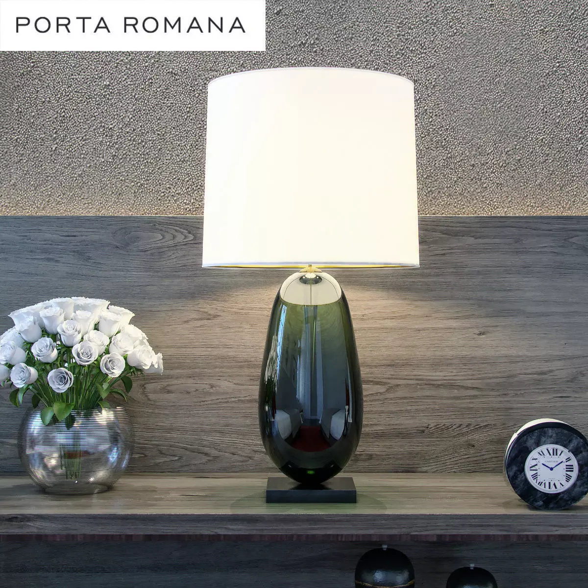 Porta Romana Coffee Bean Table Lamp 3D model_0
