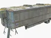 3D model Russian military transport vehicle transport trailer 3 VR / AR ...