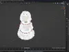Three Tier Wedding Cake with Cream 3D model | CGTrader