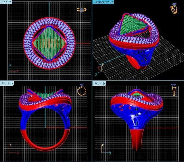 Ring R0170 3D print model_2