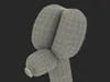 Balloon Animal Giraffe 3D model | CGTrader