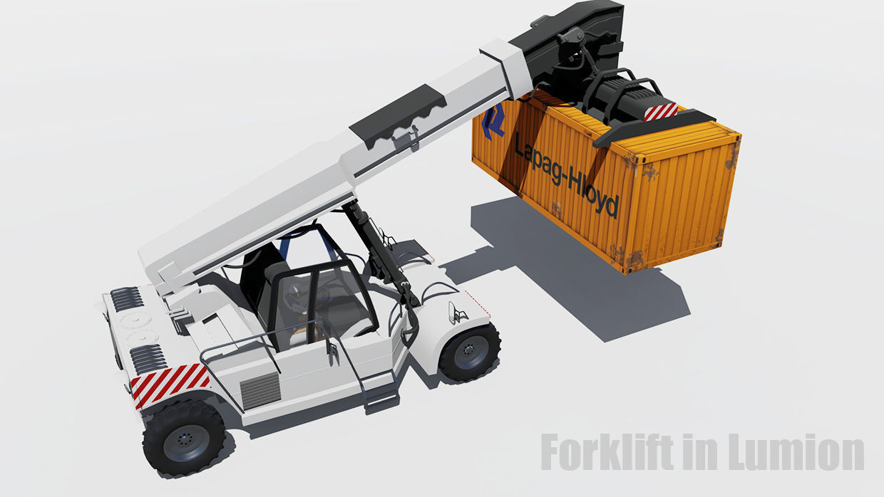 Container Forklift 3D model_7