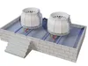 Industrial Cooling Tower 01 3D model | CGTrader