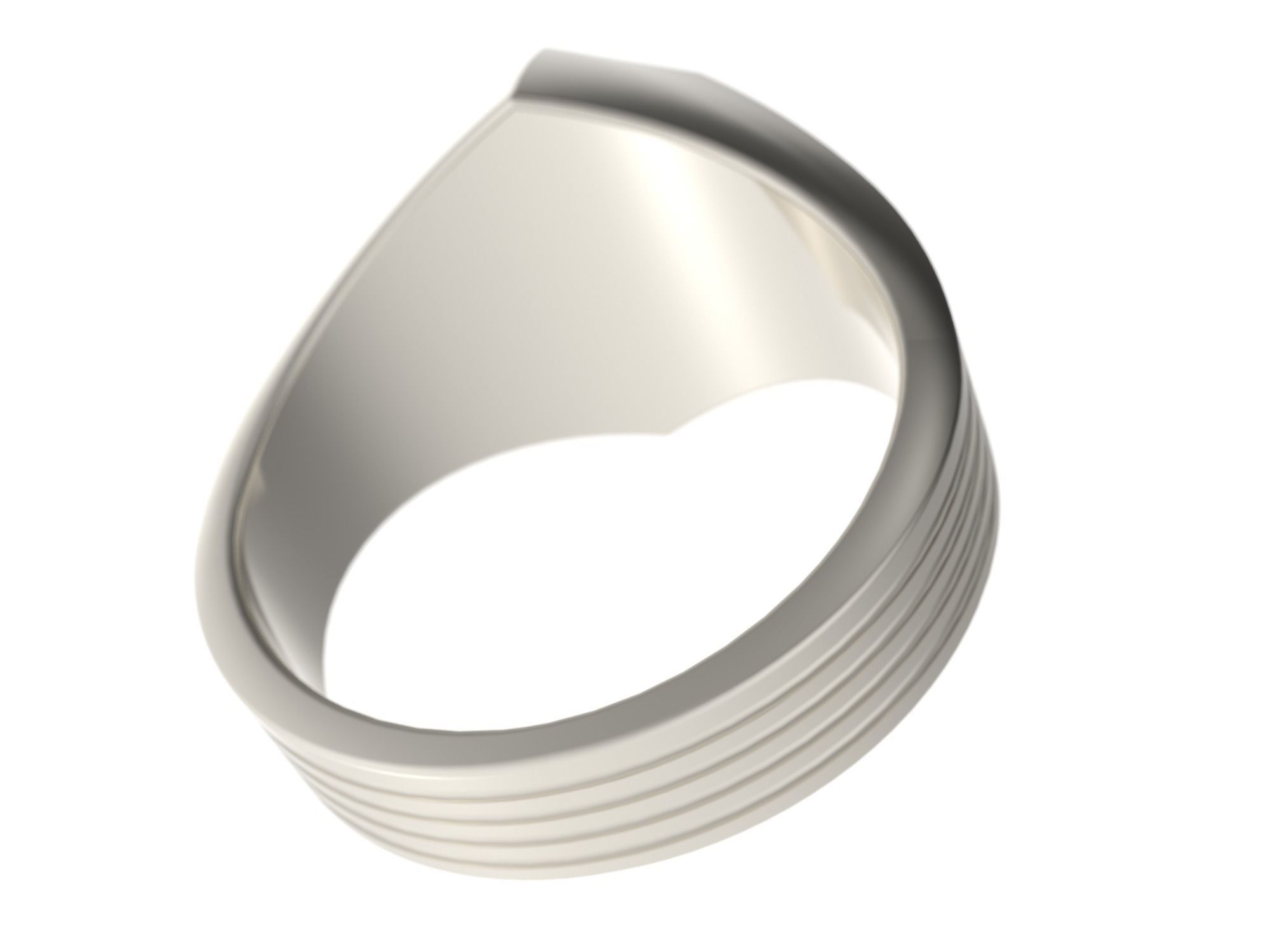 Ozzy Ring 0095 3D print model_2