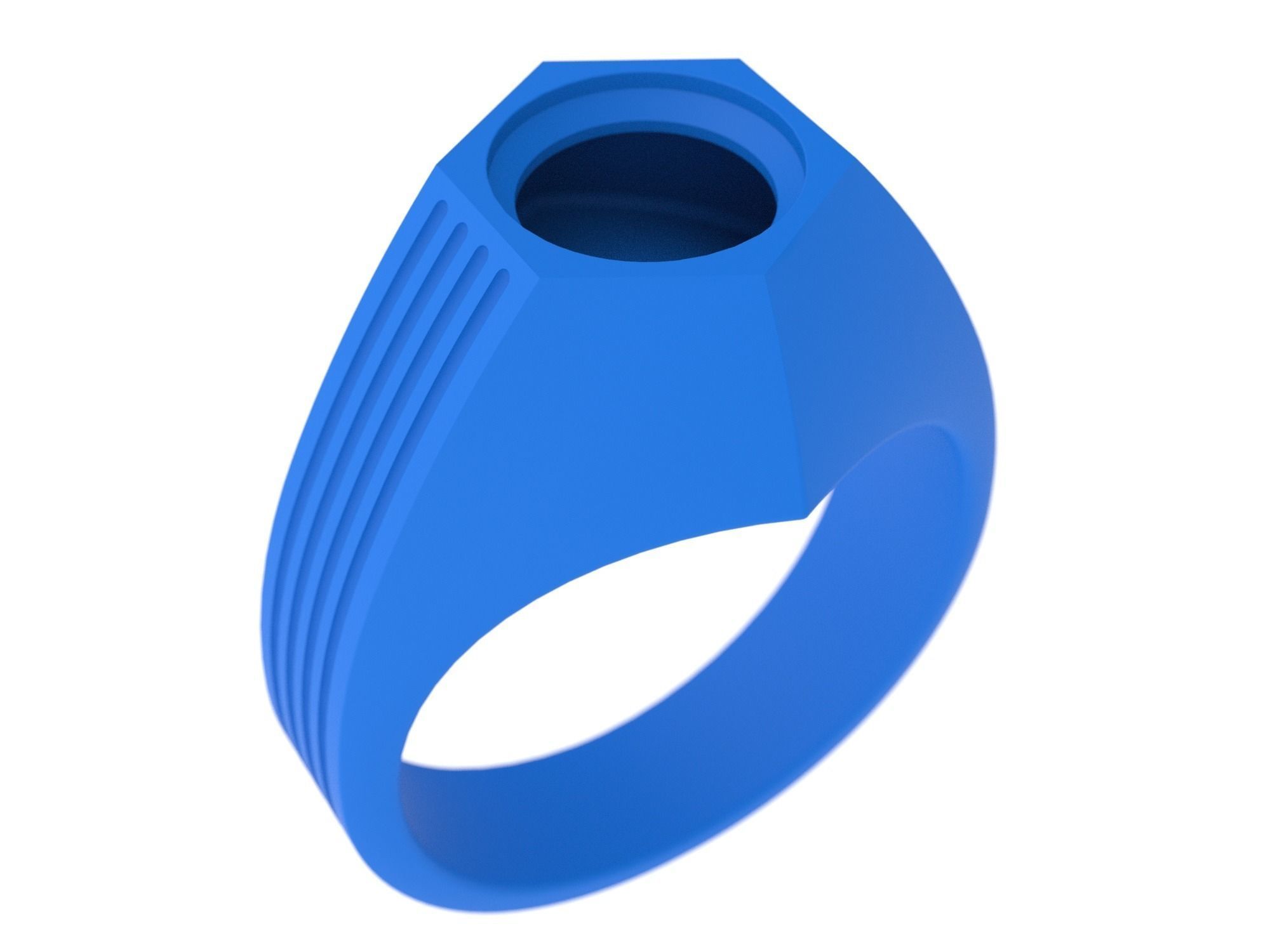 Ozzy Ring 0095 3D print model_6