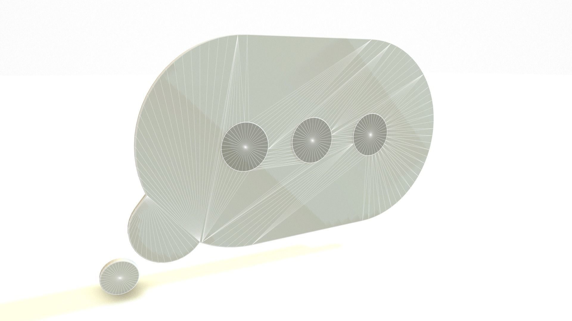 3D Social Media Icons Pack - 12 Icons 3D model_15