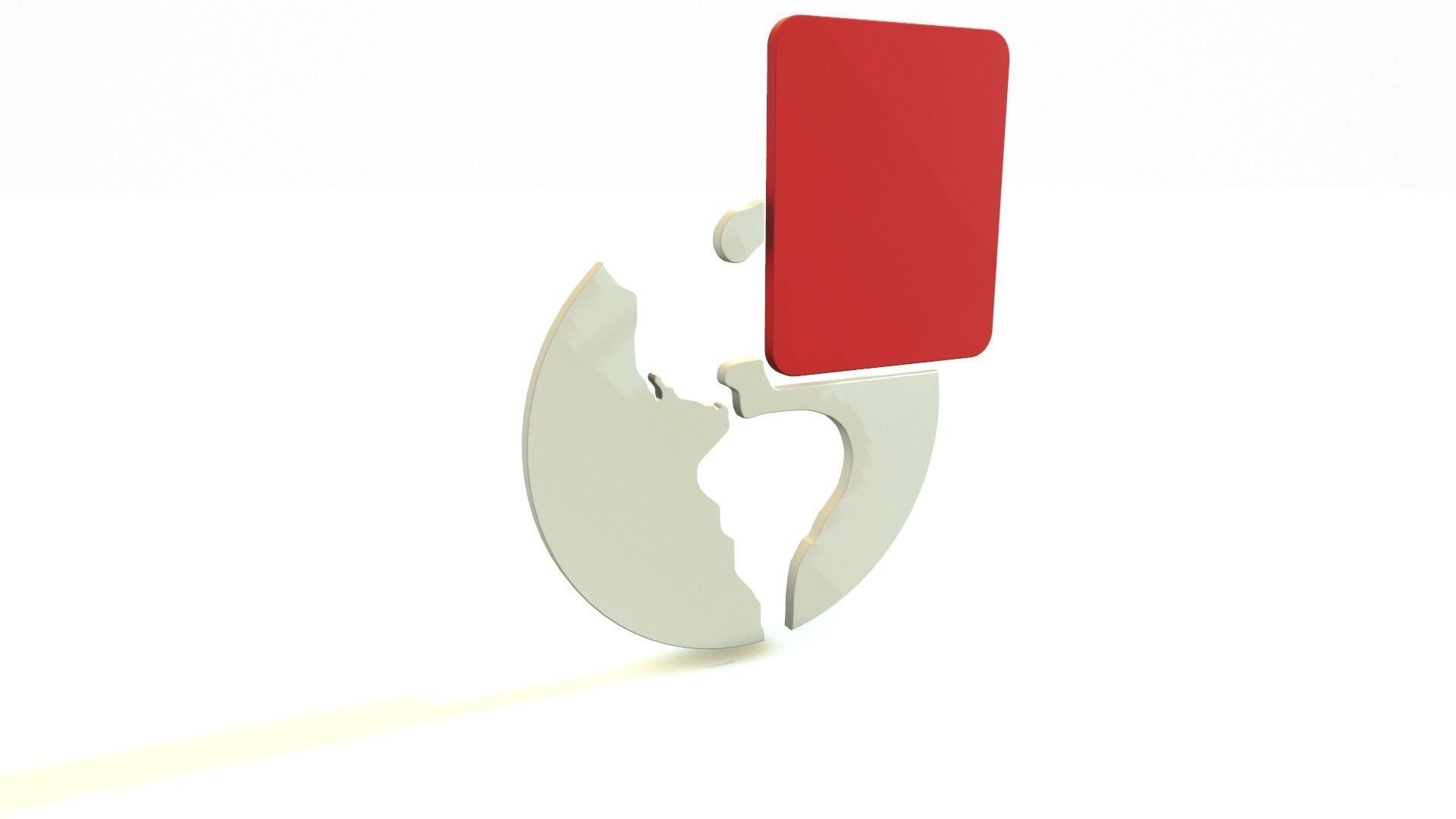 3D Social Media Icons Pack - 12 Icons 3D model_4