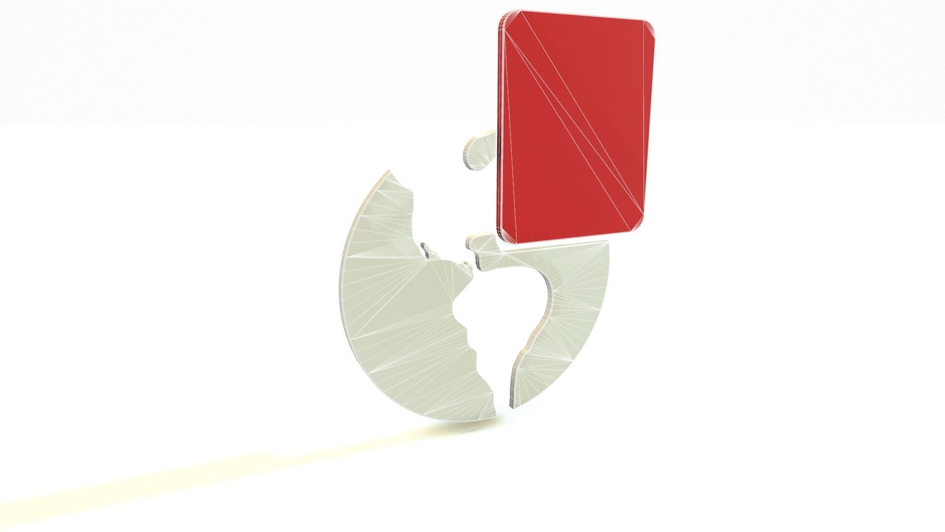 3D Social Media Icons Pack - 12 Icons 3D model_5