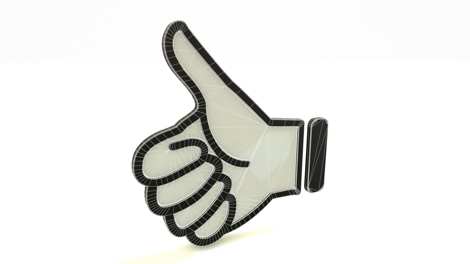 3D Social Media Icons Pack - 12 Icons 3D model_19