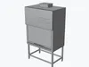 3D model Class II Biosafety Hood Laminar Flow Cabinet - Animated PBR ...