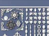 Classic Plaster Ornament Molding Pack 3D model rigged | CGTrader