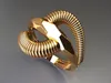 12 Ribbed Loop Ring 3gm 3D model 3D printable | CGTrader