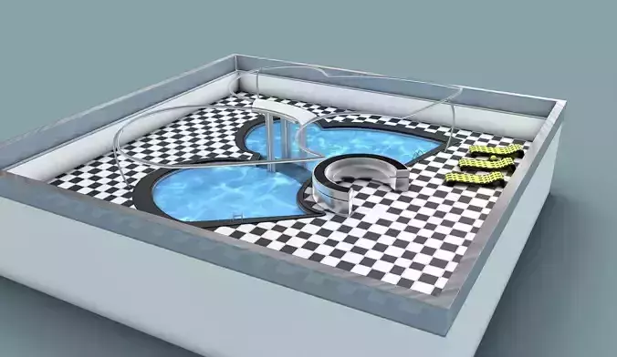 swimming pool 3D model