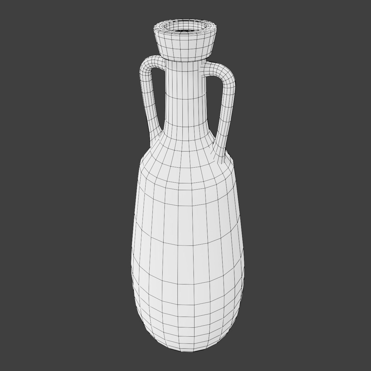 Amphora 05 PBR Low-poly 3D model_4