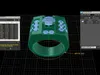 Mens Diamond Signet Ring 3D Model White Gold Solitaire Ring 3D model 3D ...