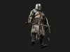 3D model Medieval Crusader Veteran Knight VR / AR / low-poly | CGTrader