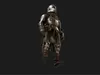 3D model Medieval Mercenary Warrior Knight VR / AR / low-poly | CGTrader