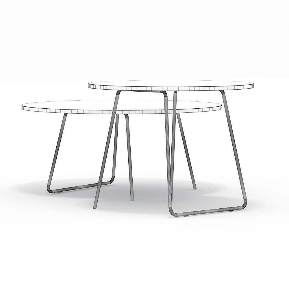 Novamobili Orbis table set 3D model_5