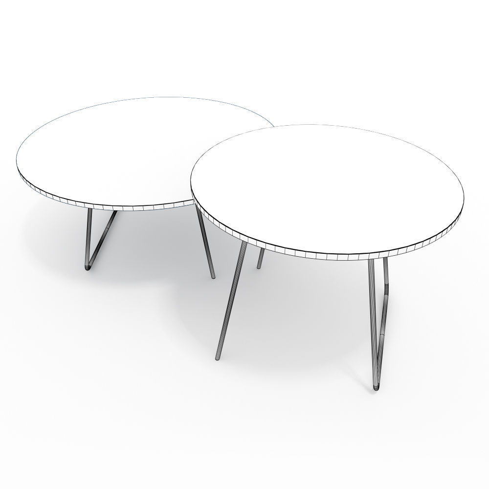 Novamobili Orbis table set 3D model_4