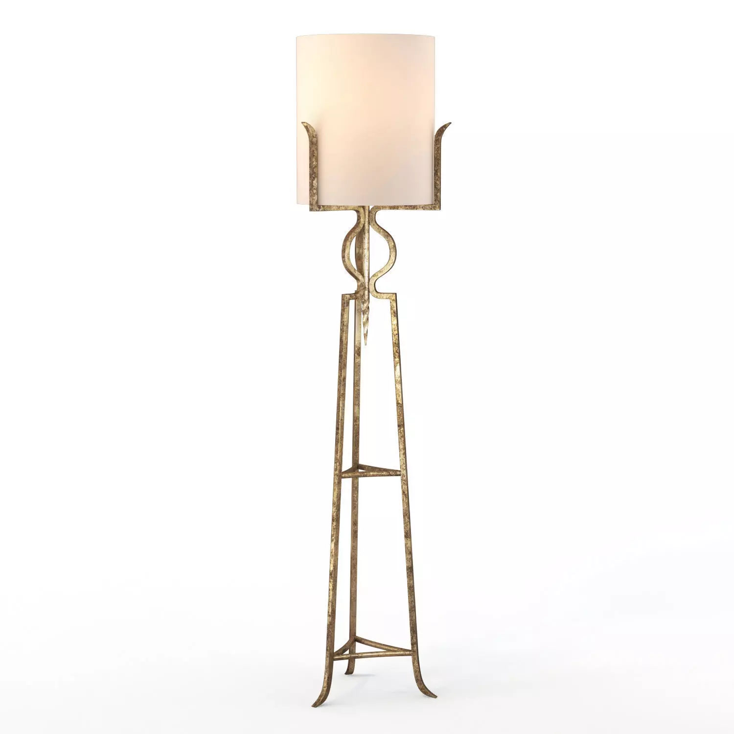 Arteriors Hendrik Floor Lamp 3D model_0