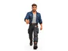 3D model Stylized Bearded Male Fighter Rigged 3D Game Character VR / AR ...
