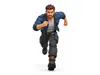 3D model Stylized Bearded Male Fighter Rigged 3D Game Character VR / AR ...