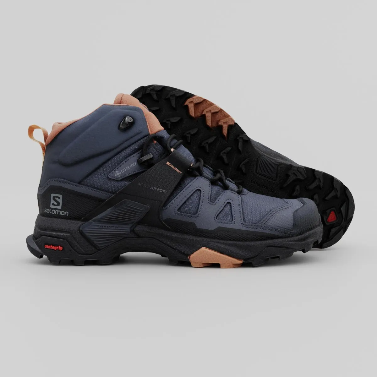 3D model SALOMON X ULTRA 4 MID GTX 3D SHOES VR / AR / low-poly | CGTrader