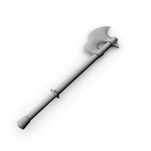 Ancient medieval swords collection 3D model_21