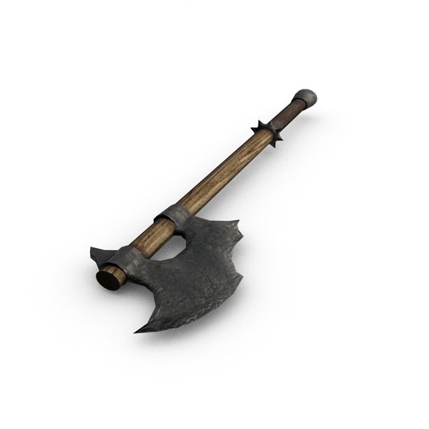 Ancient medieval swords collection 3D model_19